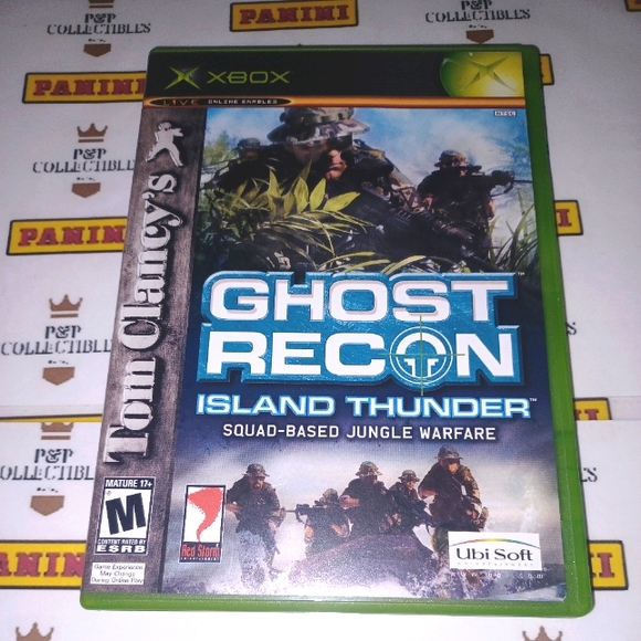 Ghost Recon Island Thunder 🔥 Original Microsoft Xbox 🎮 Vintage Video Games - Picture 2 of 2